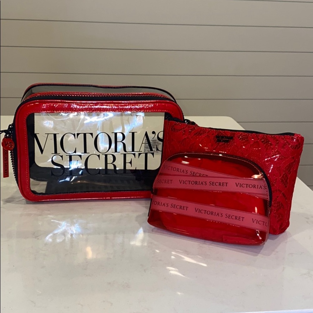 Victoria Secret Perfect Red Nested Trio - Picture 3 of 7